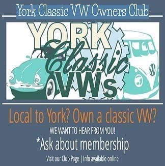 York Classic VW Club logo image.
