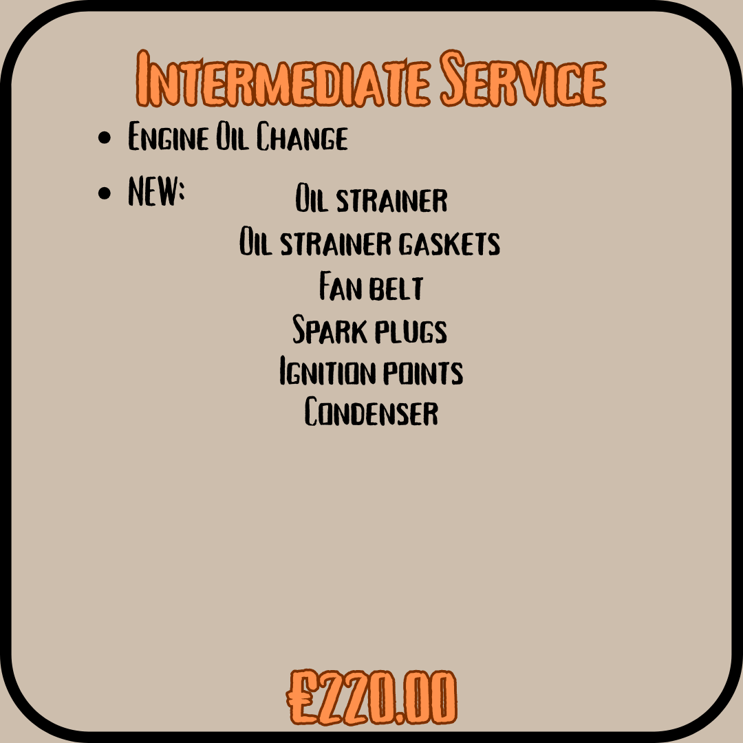Airooled VW service option 3